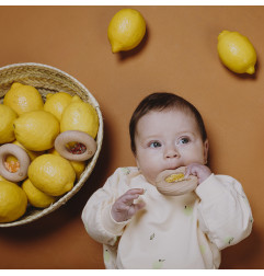 Hochet sensoriel Sensory Donut Citrons PETIT BOUM