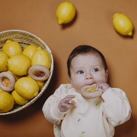 Hochet sensoriel Sensory Donut Citrons PETIT BOUM