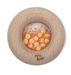 Hochet sensoriel Sensory Donut Oranges PETIT BOUM