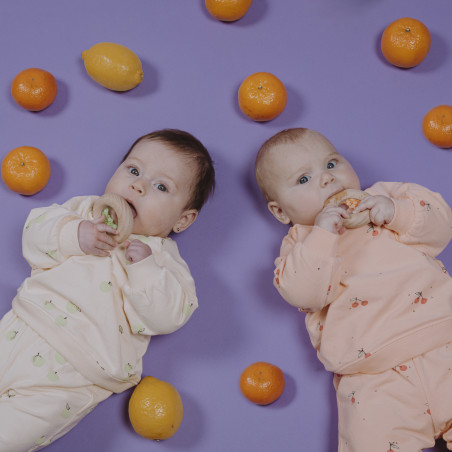 Hochet sensoriel Sensory Donut Oranges PETIT BOUM