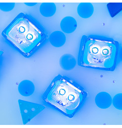 4 cubes lumineux pour le bain Blair GLO PALS, Bleu