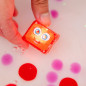 4 cubes lumineux pour le bain Sammy GLO PALS, Rouge