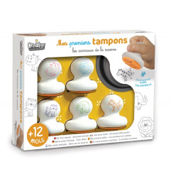 Mes premiers Tampons Animaux de la Savane CREA LIGN