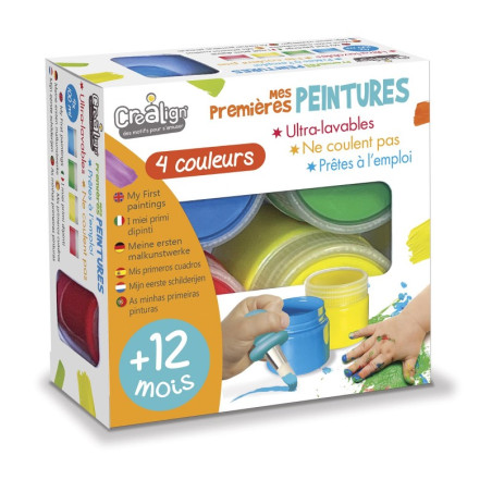 Mes premières Peintures ultra lavables CREA LIGN