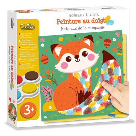 Peinture au Doigt Animaux de la Campagne CREA LIGN