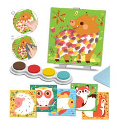 Peinture au Doigt Animaux de la Campagne CREA LIGN