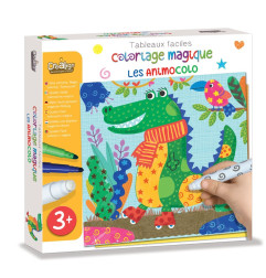Coloriage Magique CREA LIGN, Les Animocolo