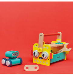 Caisse à outils Robot Brico'Kids JANOD