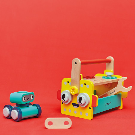 Caisse à outils Robot Brico'Kids JANOD
