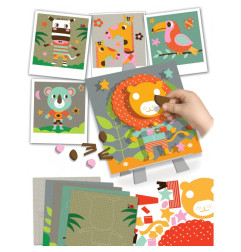 Portraits en Relief Animaux de la Savane CREA LIGN