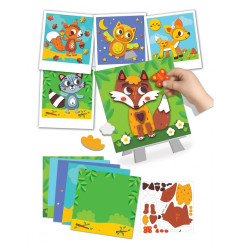 Portraits en Relief Animaux de la Forêt CREA LIGN