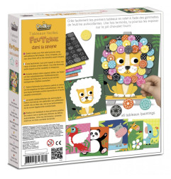 Tableaux Feutrine Dans la Savane CREA LIGN