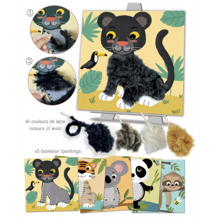 Tableaux à lacer Douceur des Tropiques CREA LIGN