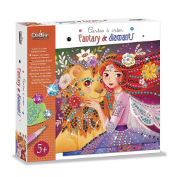 Cartes à créer Fantasy de Diamants CREA LIGN