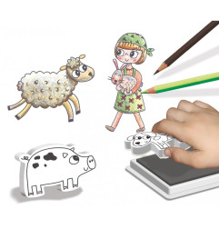 Tampons Ma Petite Ferme CREA LIGN