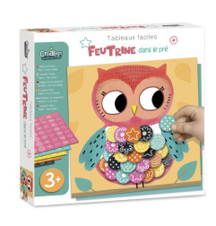 Tableaux Feutrine Dans le Pré CREA LIGN