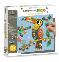 Coffret Gommettes Repositionnables Dans mon Arbre CREA LIGN