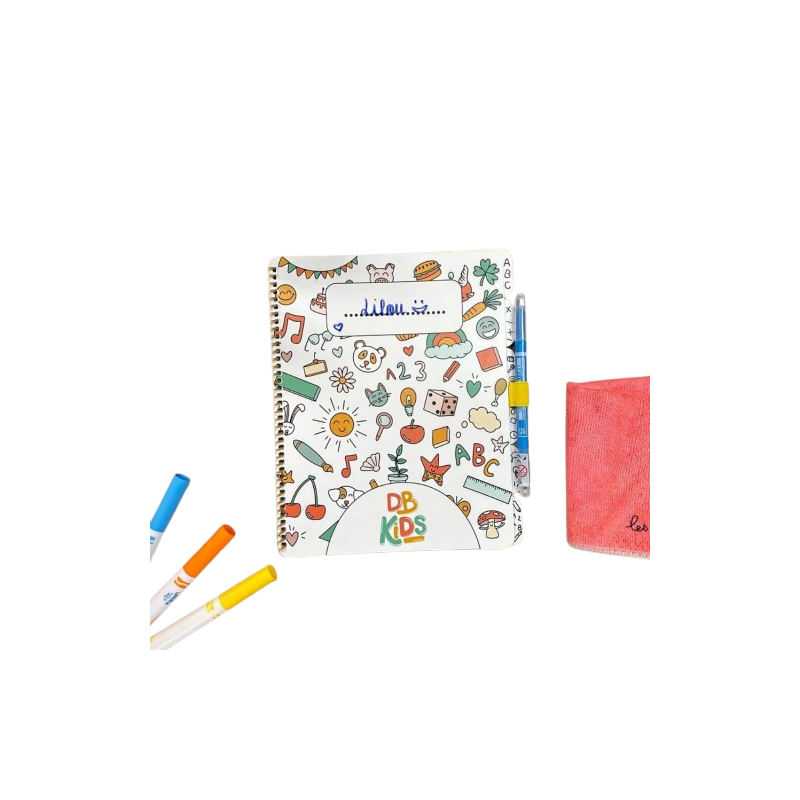 Carnet d'activités effaçable à l'infini LES DROLES DE BOUILLES