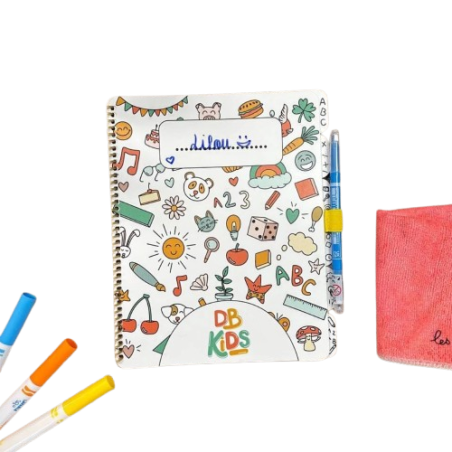 Carnet d'activités effaçable à l'infini LES DROLES DE BOUILLES