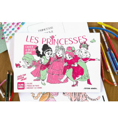 Cahier de dessin à animer Les Princesses EDITIONS ANIMEES
